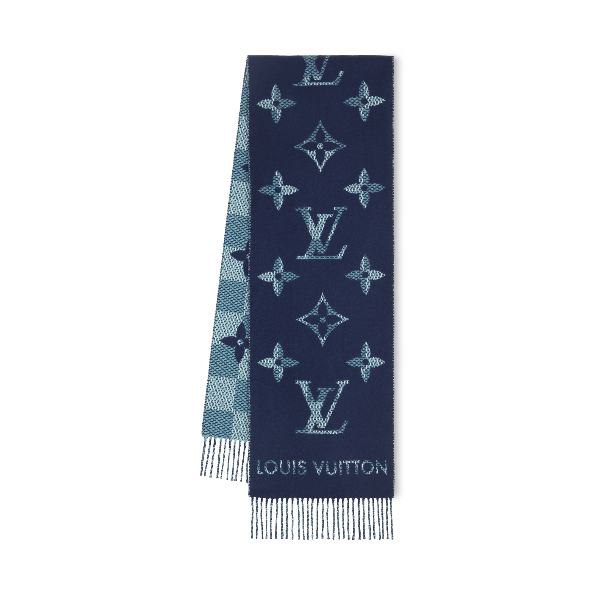 Monogram Check Scarf S00 - Men - Accessories | LOUIS VUITTON ®